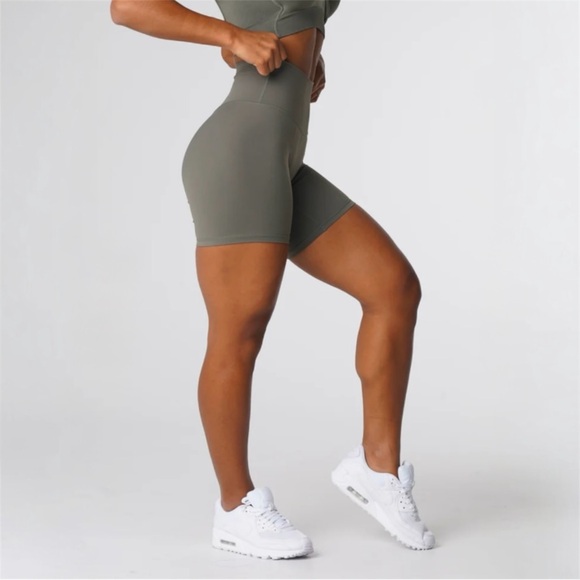 NVGTN Khaki Green Signature 2.0 Shorts - Picture 13 of 13